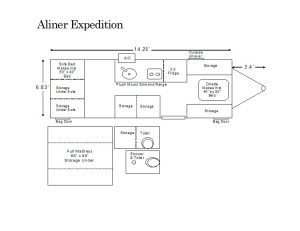 aliner expedition floor plan