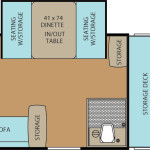 Clipper Classic 124GS floor plan