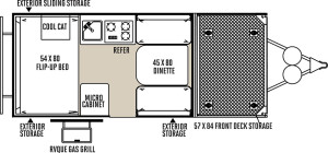 Flagstaff Hard Side floor plan